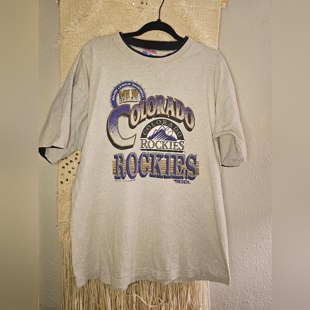 Colorado rockies vintage tee